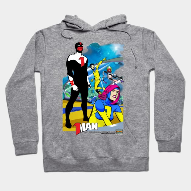 1-Man Hoodie by Big Hit Comics